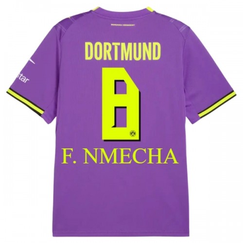 Maillot de Foot Borussia Dortmund F. Nmecha 8 Third 2026-27 Maillot de Foot Borussia Dortmund F. Nmecha 8 Third 2026-27